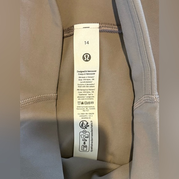 Lululemon Athletica 25” HR Align Leggings W/Pockets - NWT! - Picture 6 of 8